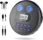 Arafuna ne&scaron;iojamasis CD grotuvas su stereo garsiakalbiais ir 1400 mAh baterija CD5189B-04
