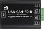 Waveshare Pramoninės klasės Can/can Fd magistralės duomenų analizatorius, Usb į Can Fd adapteris, Can/can Fd magistralės komunikacijos sąsajos plok&scaron;tė, Can/can Fd protokolo duomenų analizatorius, palaiko Windows ir Linux