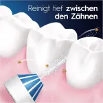 Oral-b Oral Health Center burnos irigatorius su Oxyjet technologija dantų valymui, 2 keičiami antgaliai ir Io Series 6 elektrinis dantų &scaron;epetėlis, 2 keičiami &scaron;epetėliai, 5 režimai dantų priežiūrai, baltas