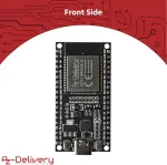 Azdelivery 1 x esp32 nodemcu modulis wlan wifi dev rinkinys c kūrimo plok&scaron;tė su cp2102 ir usb-c jungtimi esp 32 esp32 wroom 32, suderinama su arduino ir įtraukta e-knyga