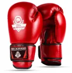 Bokso pir&scaron;tinės turnyrinės raudonos | Boksas muay thai dbx bushido 10 oz
