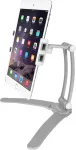 Macally Standwallmount 2-in-1 sieninis laikiklis ir stovo/stalo stovas plan&scaron;etiniams kompiuteriams/i&scaron;maniesiems telefonams iki 11 colių