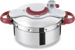 Tefal Clipso Minut Perfect greitpuodis, nerūdijantis plienas, 6 litrai