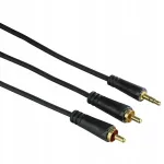 Hama Adapteris kabelis Jack 3,5 - 2x Cinch 3m Techline