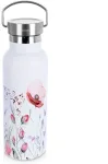 Termosas butelio formos, 560 ml, baltas, 7,5 &times; 7,5 &times; 22 cm