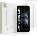 Grūdintas stiklas TECH-PROTECT GLASS FIT+ 2-PACK XIAOMI REDMI NOTE 17 PRO 5G / PRO MAX 5G CLEAR