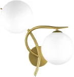 Sieninis &scaron;viestuvas Toolight Sieninė Lempa Led G132-2w Gold
