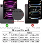 Jetech dėklas, skirtas ipad pro 11 colių (2022/2021/2020/2018) su ra&scaron;iklio laikikliu, skaidrus permatomas galinis dėklas, plonas stovas, smūgiams atsparus plan&scaron;etinio kompiuterio apsauginis dėklas (sidabrinis)