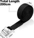 Uraqt tvirtinimo diržai su reketu, 4 vnt., 2m, 150kg, 20mm