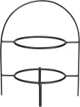 Asa Tortų stovas, 28 cm, juodas, nerūdijančio plieno