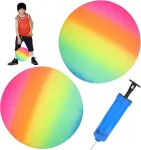&Scaron;okantis kickball kamuolys, Pvc vaivoryk&scaron;tės kamuolys, futbolo softbolas, patvarus &scaron;okantis kamuolys, paplūdimio kamuolys su pompa, krep&scaron;inio atvartinis kamuolys su pompa, sportiniai kamuoliai, vaiki&scaron;kas žaidimų kamuolys naudojimui viduje ir lauke