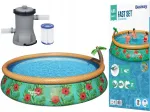 Sodo praplėtimo BASEINAS BESTWAY 457/84 cm 15FT + filtro siurblys + filtras