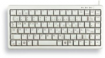 Klaviatūra CHERRY G84-4100 COMPACT KEYBOAR - FRENCH LAYOUT Baltas