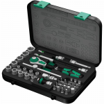 Wera 8100 SA 2 Zyklop sukimo raktų rinkinys, 1/4", 42 dalių