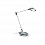 Ideal Lux 10W table lamp with 1 light FUTURA, 4000K, aluminum.