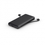 Belkinas | BOOST CHARGE Plus Power Bank | 10000 mAh | Integruoti LTG ir USB-C laidai | Juodas