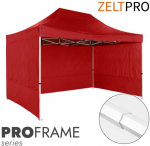 Prekybinė Palapinė 3x2 Raudona Zeltpro PROFRAME