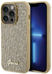 Apple iPhone 15 Pro Guess dėklas Disco Metal Script (GUHCP15LPMSDGSD) aukso spalvos