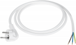 LP Oem Maitinimo kabelis 3x1.5 mm baltas 1.5 m su kampiniu ki&scaron;tuku