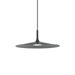 16W LED pakabinamas &scaron;viestuvas KAI, juodas, 3000K, 40cm, 01-3038