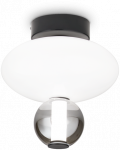 Lubinis &scaron;viestuvas 18W LED pavir&scaron;inis &scaron;viestuvas LUMIERE, baltos/juodos sp., 3000K