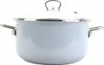 BELIS EMALINIS PUODAS SU DANGIU 3,5 L 20 CM PILKAS