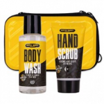 Accentra Bath Body Toolkit Bath Gift Set Du&scaron;o želė 100 ml + Hand Scrub 50 ml