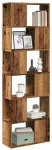 knygų spinta/kambario pertvara Old Wood 60x24x186 cm