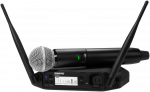 Shure GLXD24+E/SM58-Z4 belaidė mikrofono sistema
