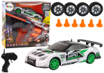 Lean Toys Nuotoliniu būdu valdomas DRIFT ralio automobilis su priedais
