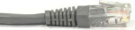 NETRACK BZPAT20U5E Netrack patch kabelis RJ45, beknis, Cat 5e UTP, 20m pilkas