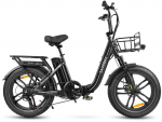 Elektrinis dviratis Samebike C05 Pro, 20", 500W, 13Ah, juodas