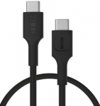 Green Cell Kabelis Žalias Cell PowerFlex Fast Charging USB Type-C Male - USB Type-C Male 100W Juodas 1.2m
