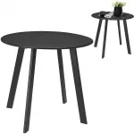 Metalinis balkono terasos sodo stalas balkonui sodo terasa kava 50 cm pilka