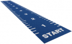 Grindų danga su dirbtine žole Trackz Essential Range 10 &times; 2 m (Spalva: Mėlyna)
