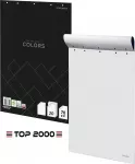 Apverčiama lenta Top 2000 Apverčiamos lentos bloknotas Top 2000 Spalvos 64x90cm lygus (20)