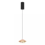 7W LED pakabinamas &scaron;viestuvas, rausvos/smėlio sp., 3000K, su filtru nuo akinimo, 25346