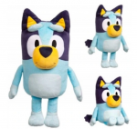 Bluey mink&scaron;tas pliu&scaron;inis žaislas, apie 20 cm auk&scaron;čio, Happy people PP-25-1, mėlynas