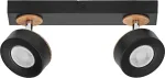 Lubinis &scaron;viestuvas 9,6W LED pavir&scaron;inis &scaron;viestuvas SPOT PLUTO, juodas, 3000K