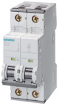 Siemens 5SY4210-7 Grandinės pertraukiklis 2P C 10A 10kA SENTRON 5SY4210-7