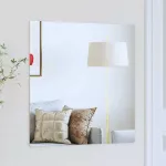 Sieninis veidrodis Kvadrato 60 x 60 cm grūdintas stiklas