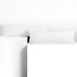 Style Dekoratyvinis pagalvių užvalkalas GINTARO spalvos baltas stilius klasikinis medžiagos tipas - tekstilės džersis 40x200 DecoKing