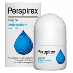 Perspirex, Original, Idebenone Ester, Antiperspirant, Dezodorantas Roll-On, Unisex, 20 ml