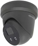 Hikvision dome DS-2CD2346G2-IU F2.8 (juoda, 4 MP, 30 m. IR; AcuSense)