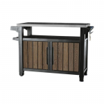 Keter Grilio stalas Deco Unity XL 207L rie&scaron;utmedžio spalvos