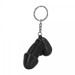 Shots ToyJoy Super John Keychain Juodas - Fun Character Priedas