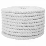 Medvilninė virvė 24 mm 25 m Balta 100% Medvilnė