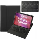 4kom.pl Dėklas su klaviatūra skirtas Lenovo Tab One TB305FU &ndash; apsauginis su stovu, prieiga prie prievadų ir mygtukų