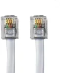 Sinox Vienas telefono kabelis. 10 m. Baltas