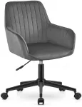 My Store Biuro kėdė su reguliuojamu auk&scaron;čiu, tamsiai pilka, 80&ndash;89 cm